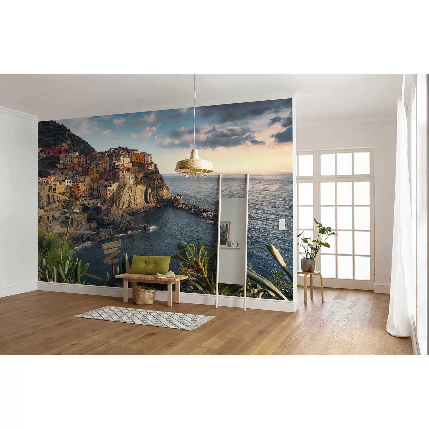 KOMAR Vlies Fototapete - The picturesque Village - Größe 450 x 280 cm mehrf günstig online kaufen