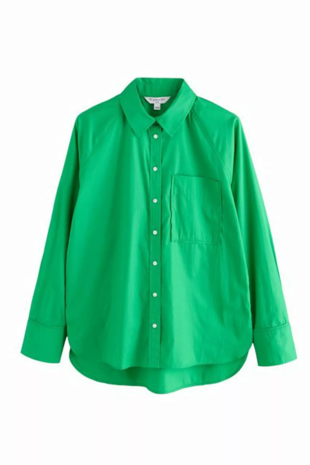 Next Langarmhemd Oversize-Langarmshirt aus 100 % Baumwolle (1-tlg) günstig online kaufen