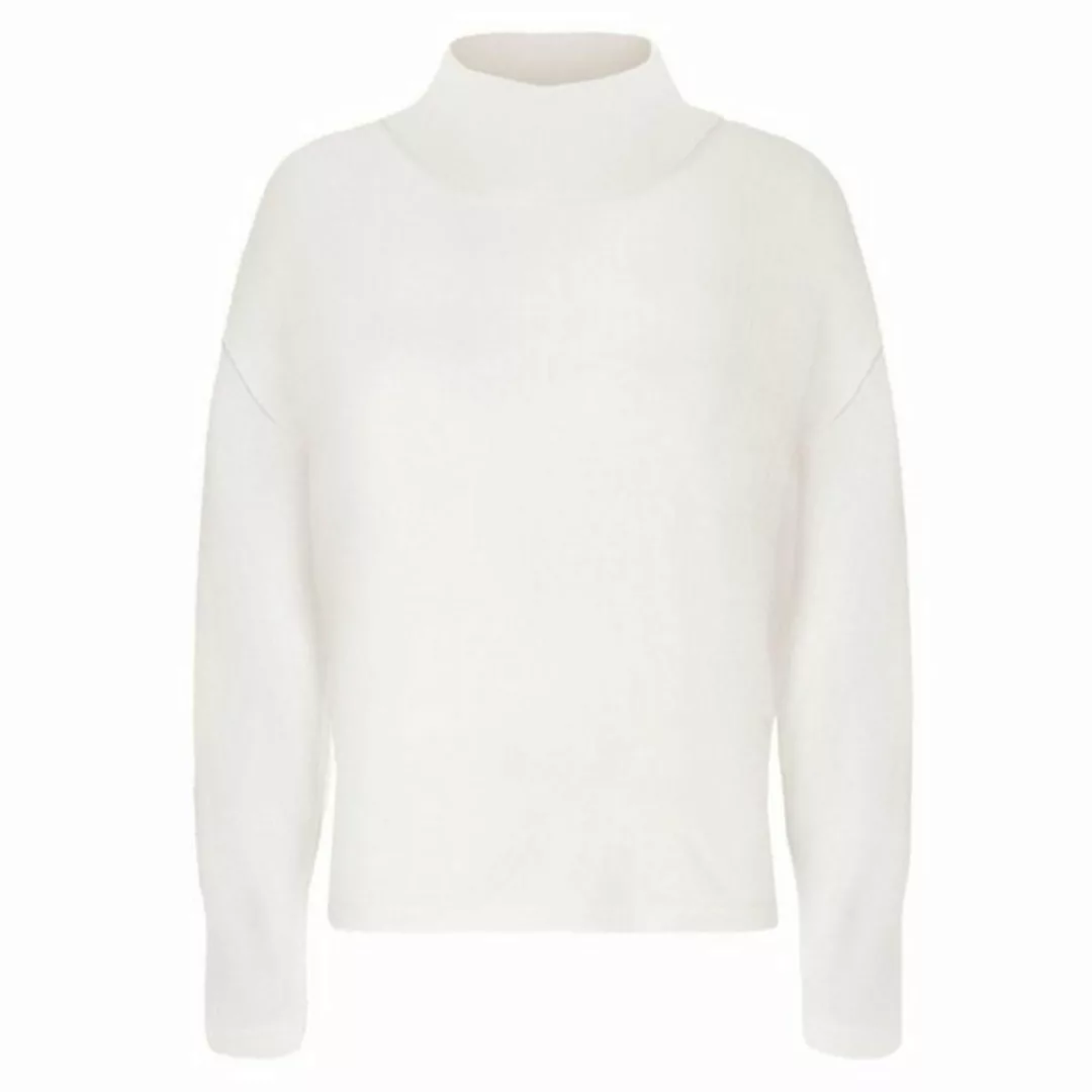 TIMEZONE Strickpullover Mock Neck - snow white günstig online kaufen