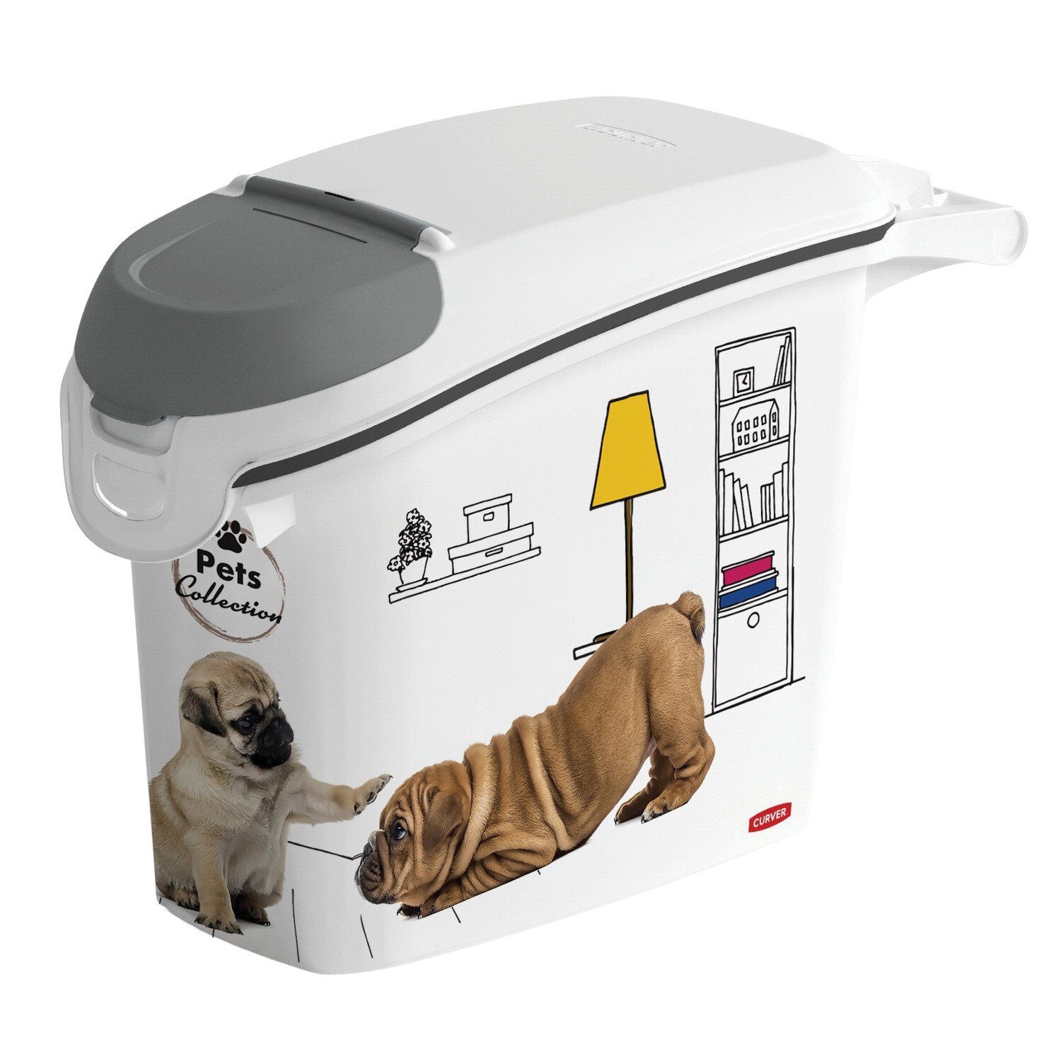 Curver Futterbehälter 254864, Kunststoff, PetLife 6kg günstig online kaufen