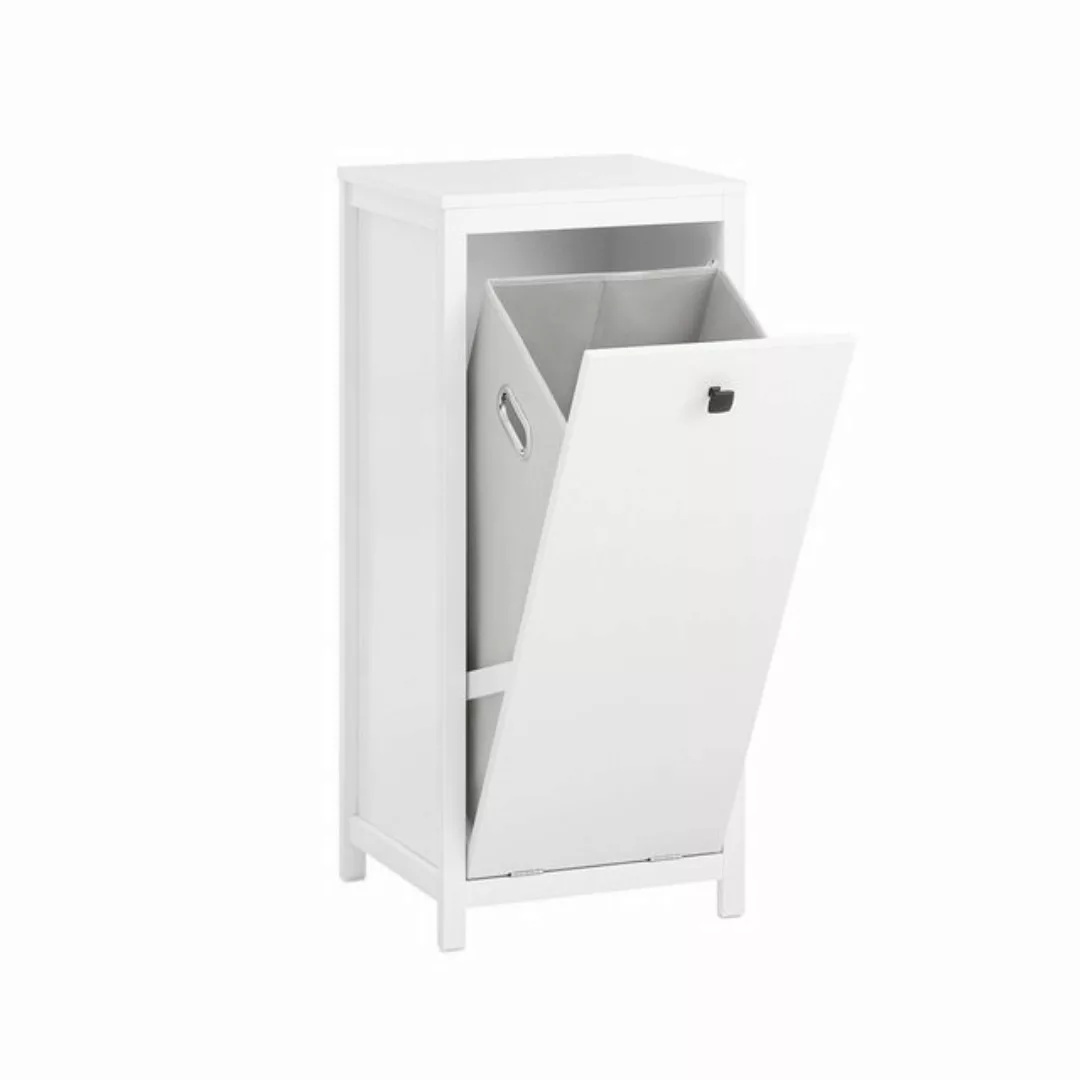 SoBuy Wäscheschrank BZR96 Wäschesammler mit ausklappbarem Wäschetruhe Wäsch günstig online kaufen