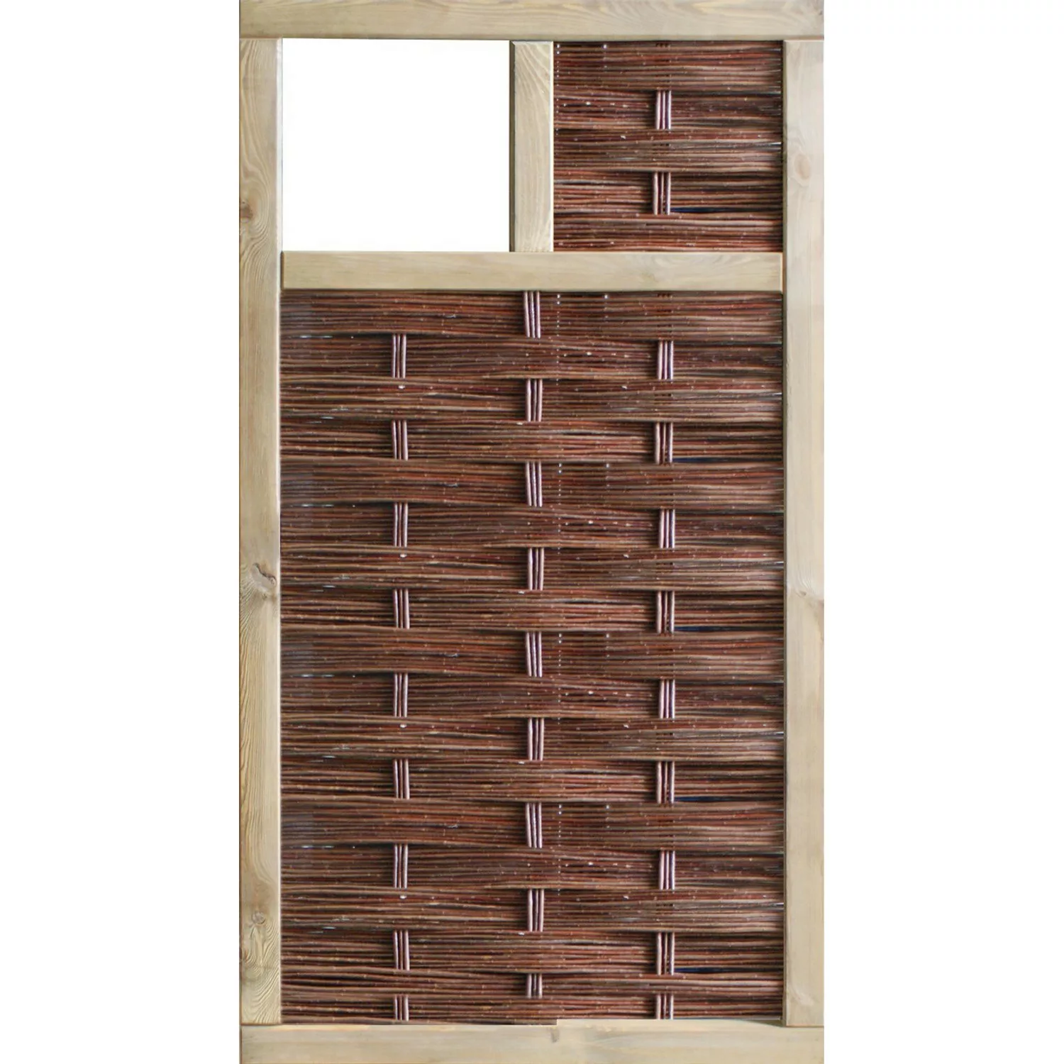 T & J WeidengeflechtzaunLabo-3D Fenster oben 94 x 180 cm günstig online kaufen