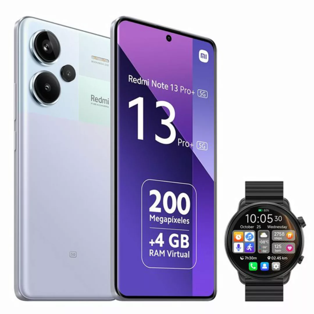 Xiaomi Redmi Note 13 Pro+ 5G 12+512GB Smartphone & Smartwatch Handy (6.67 Z günstig online kaufen