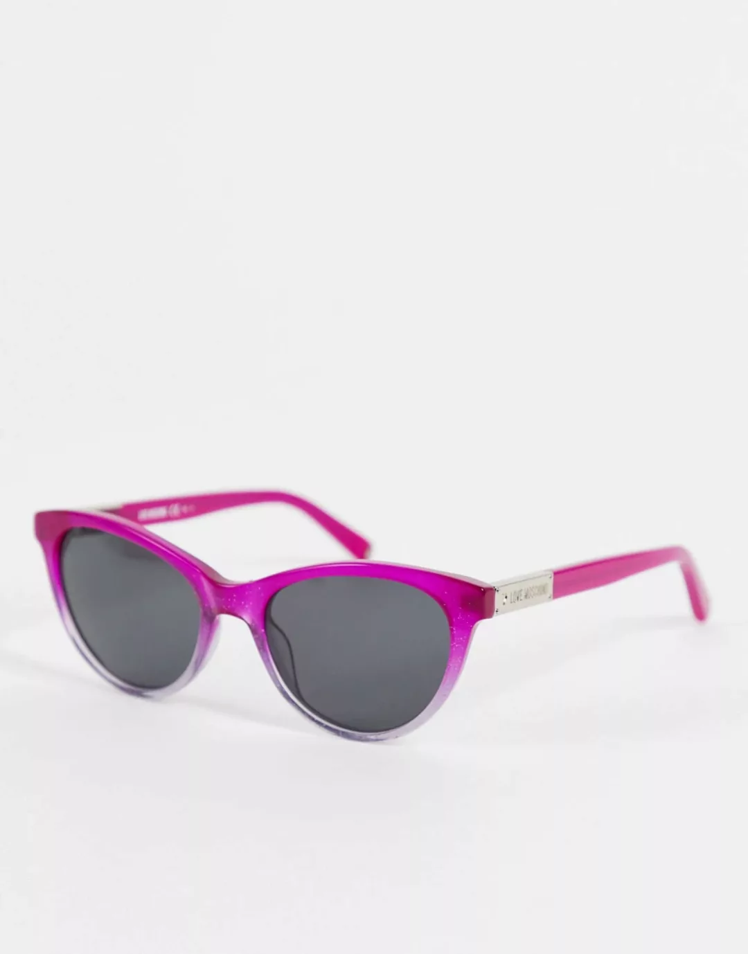 Love Moschino – Cat-Eye-Sonnenbrille-Rosa günstig online kaufen
