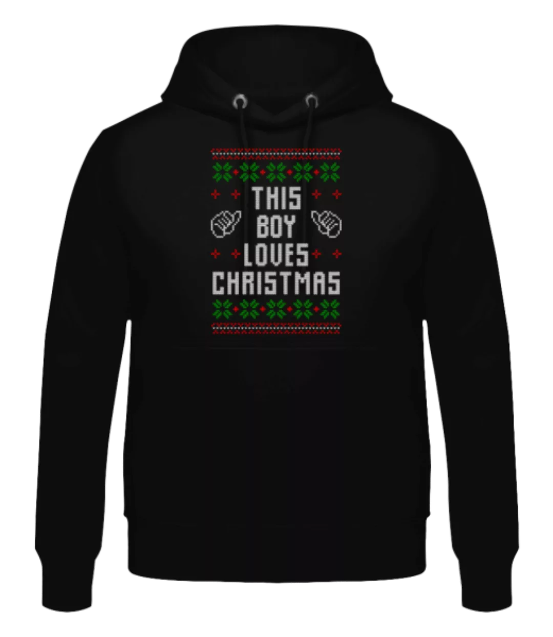 This Boy Loves Christmas · Männer Hoodie günstig online kaufen