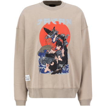 Alpha Industries  Sweatshirt Japan Warrior Sweatshirt - vintage sand günstig online kaufen