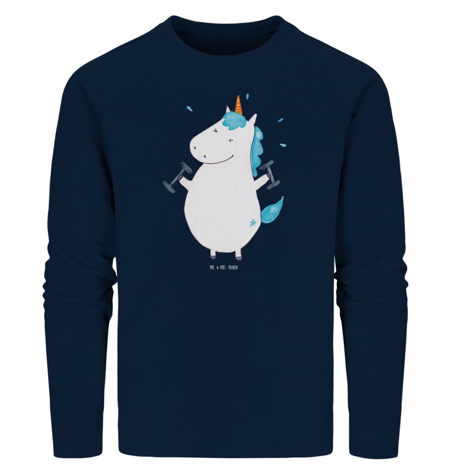 Mr. & Mrs. Panda Longpullover Größe L Einhorn Fitness - French Navy - Gesch günstig online kaufen