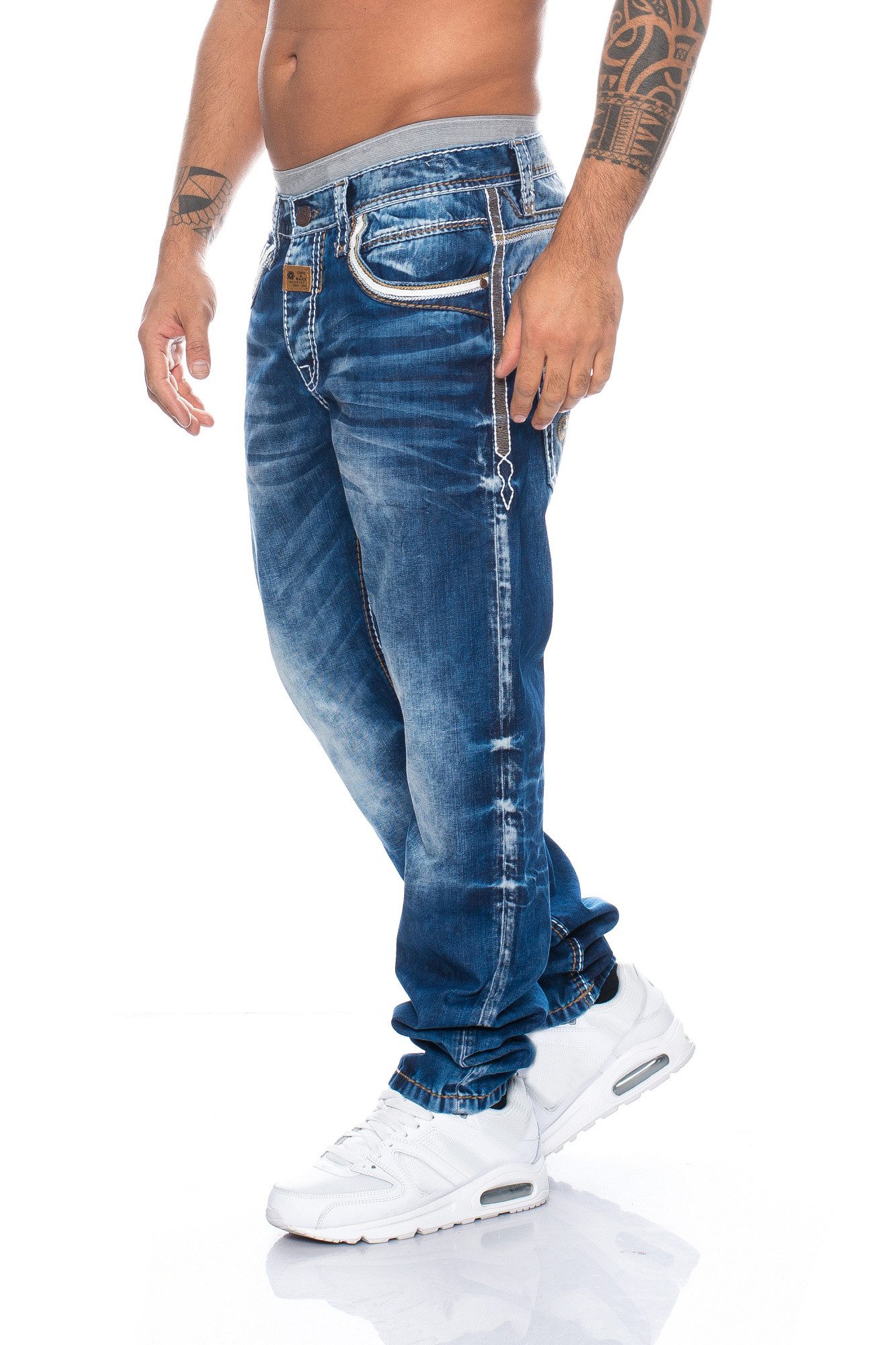 Cipo & Baxx Regular-fit-Jeans Herren Jeans günstig online kaufen