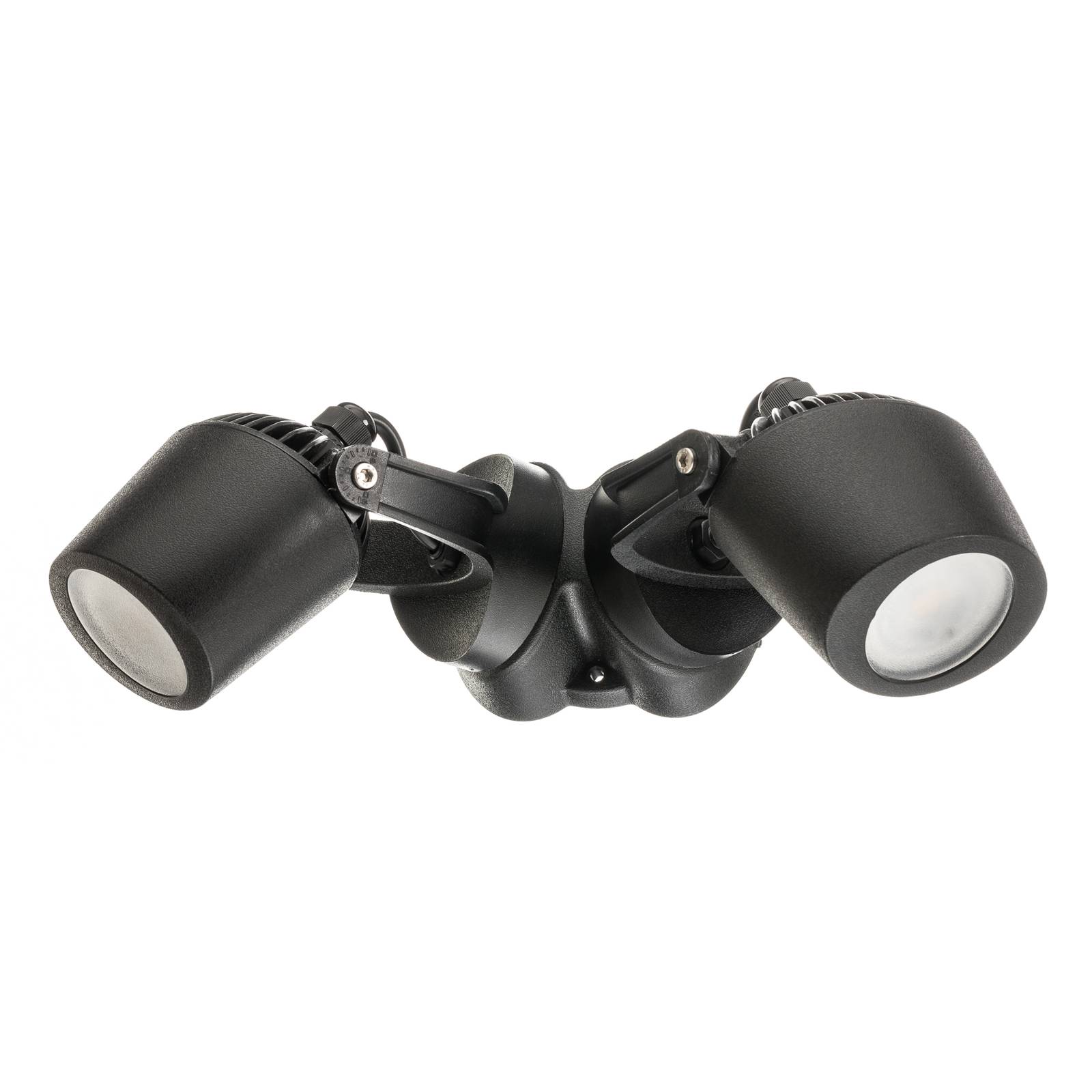 Außenspot Minitommy 2-flammig CCT schwarz/frosted günstig online kaufen