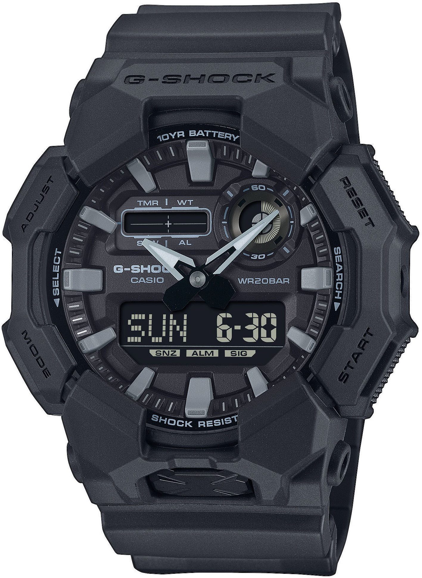 CASIO Quarzuhr Casio GA-010-1A1ER GA-010-1A1ER, Casio günstig online kaufen