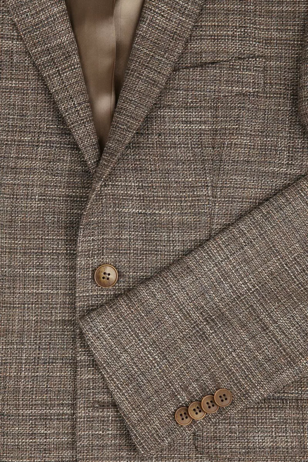 Suitable Prestige Blazer Tollegno Woolmix Braun - Größe 52 günstig online kaufen