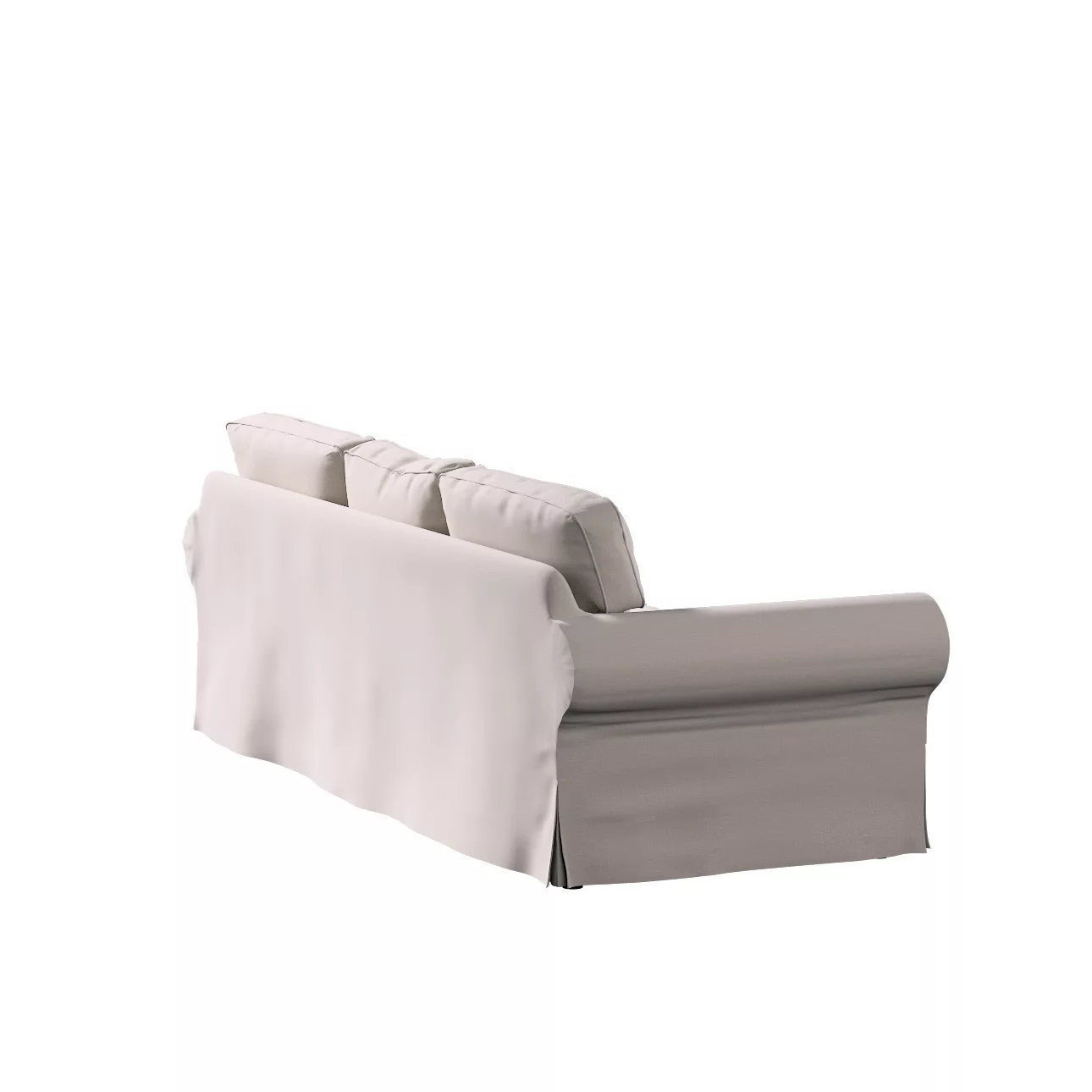 Bezug für Ektorp 3-Sitzer Schlafsofa, ALTES Modell, beige, Sofahusse Ektorp günstig online kaufen