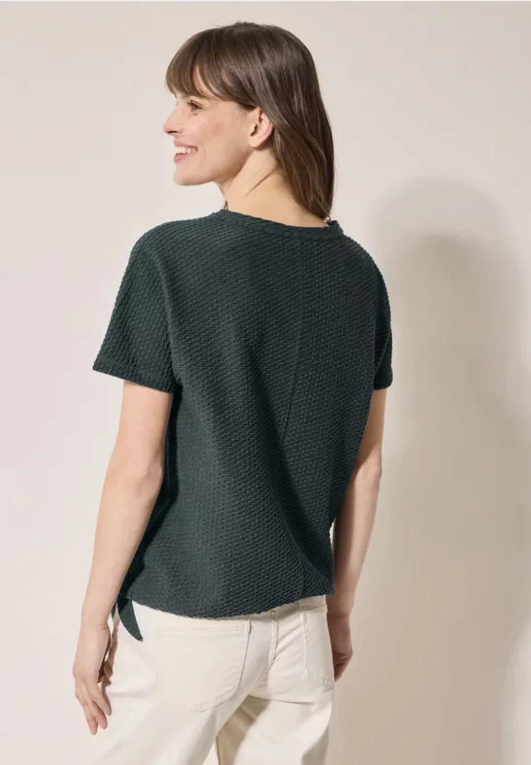T-Shirt mit Struktur günstig online kaufen