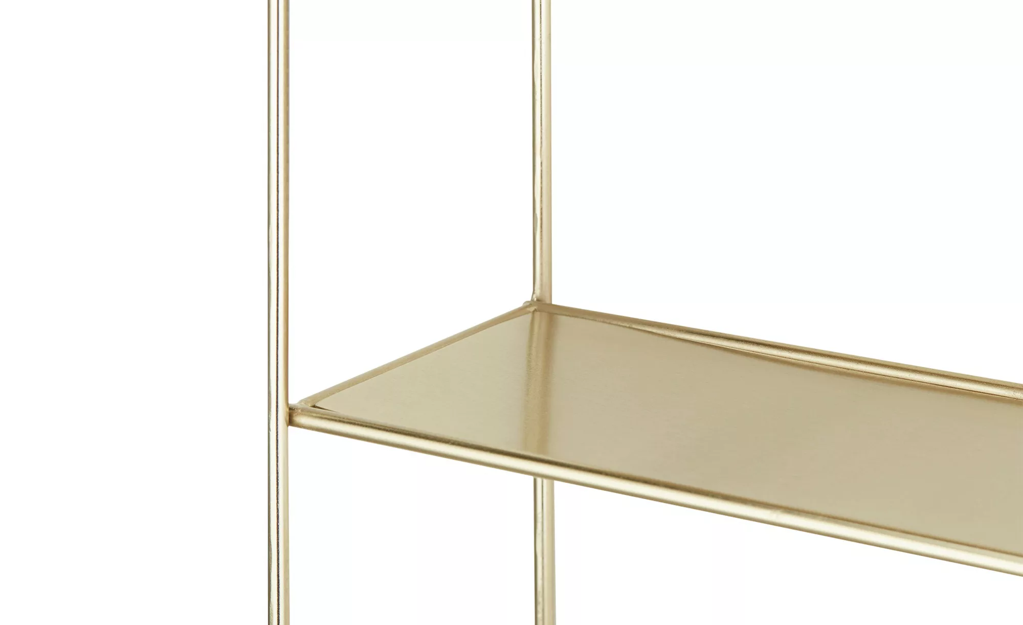 Wandregal - gold - 34 cm - 80 cm - 12 cm - Regale > Bücherregale - Möbel Kr günstig online kaufen