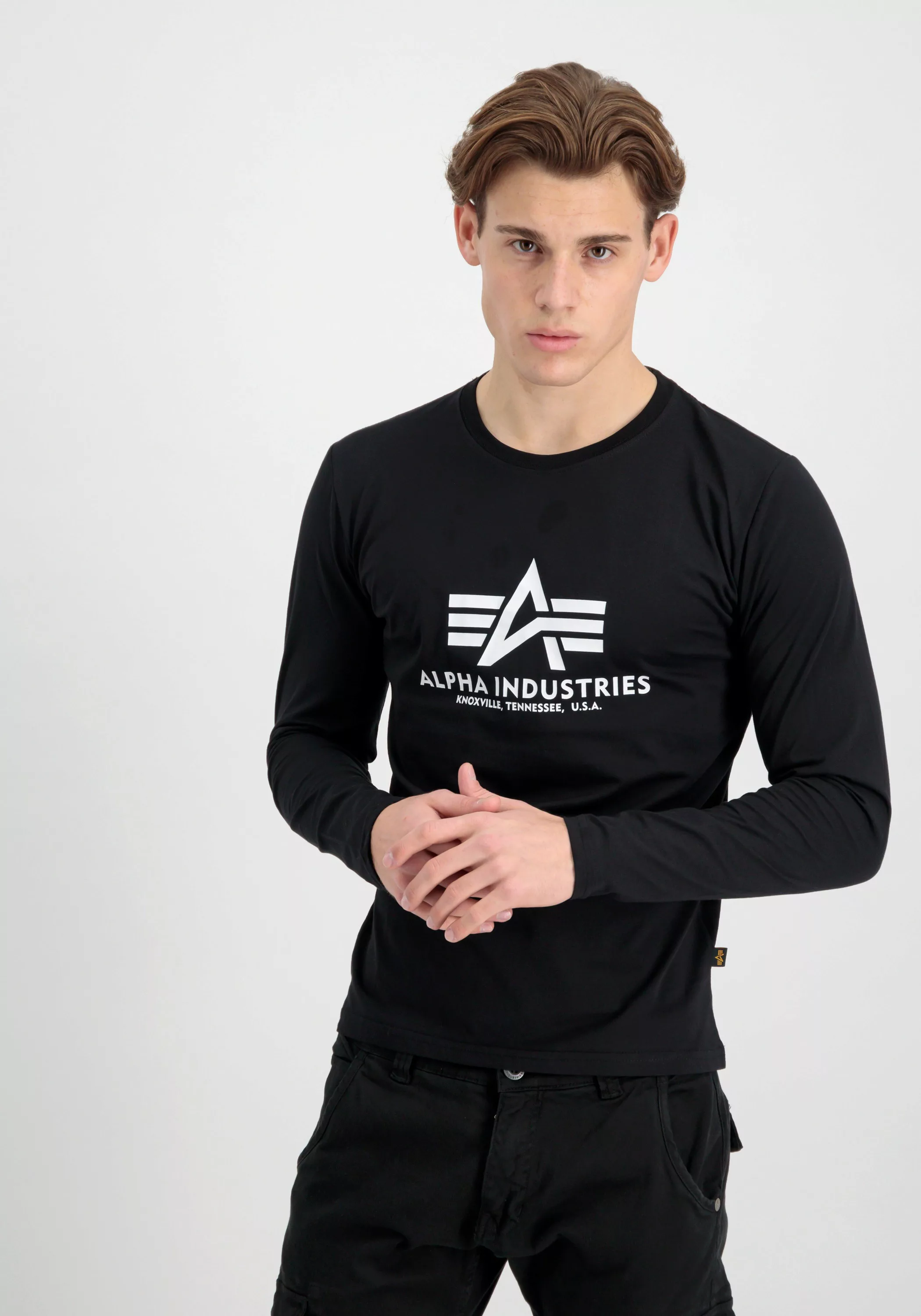 Alpha Industries Longsleeve "Alpha Industries Men - Longsleeves Basic T - L günstig online kaufen