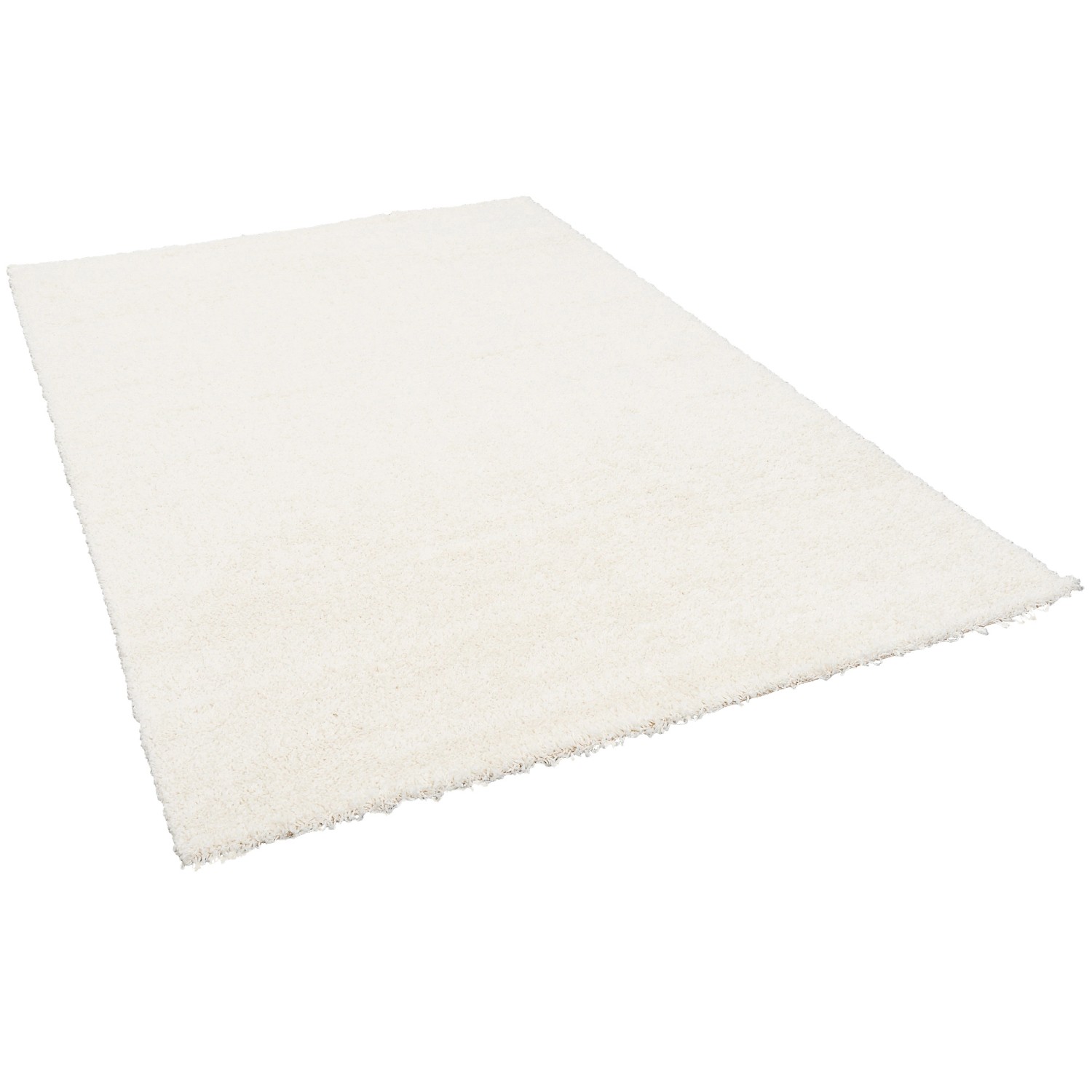 Pergamon Hochflor Langflor Teppich Aloha Weiss 120x170cm günstig online kaufen