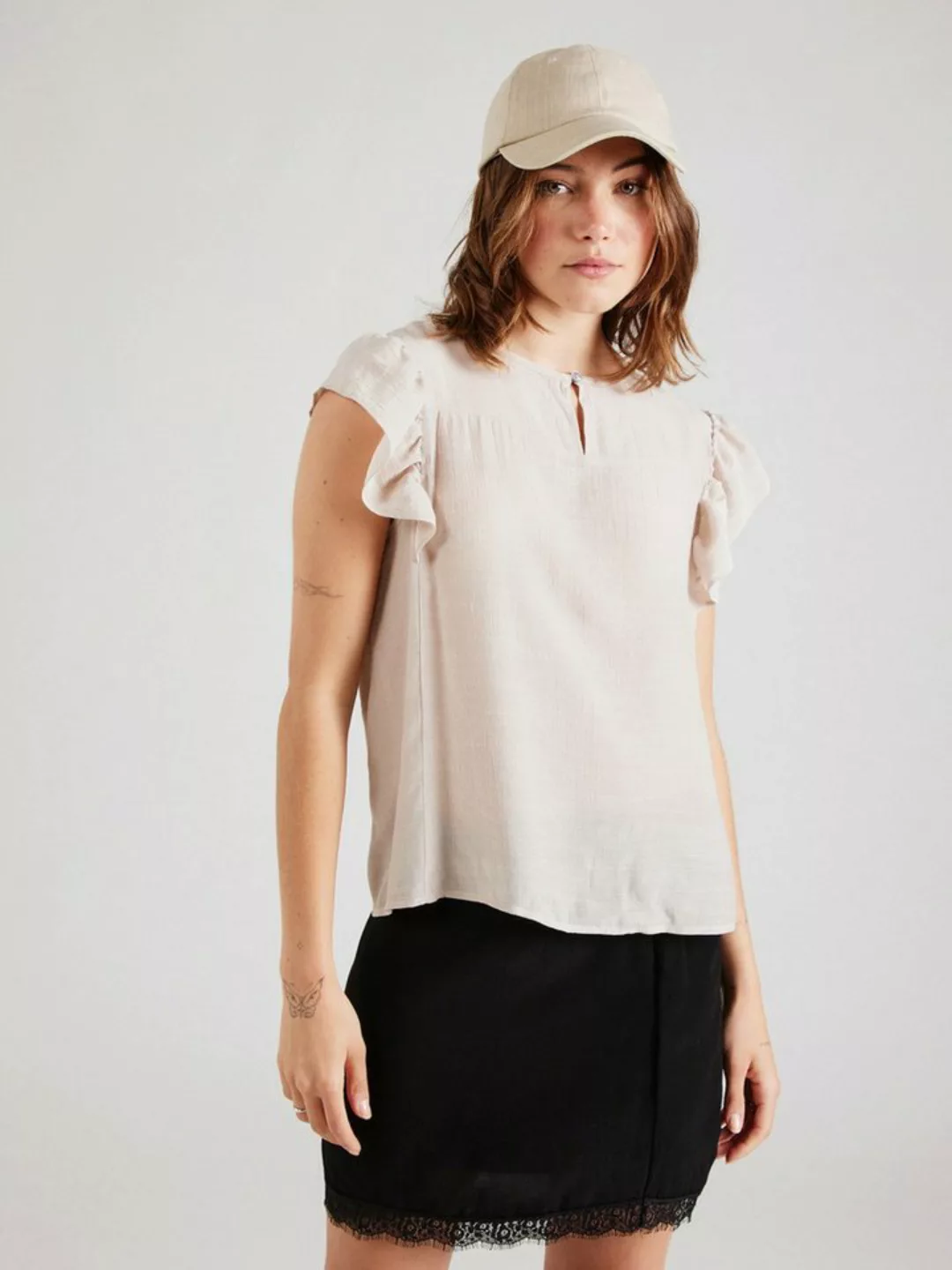 Vero Moda Funktionsbluse VMKATJA (1-tlg) Volant günstig online kaufen