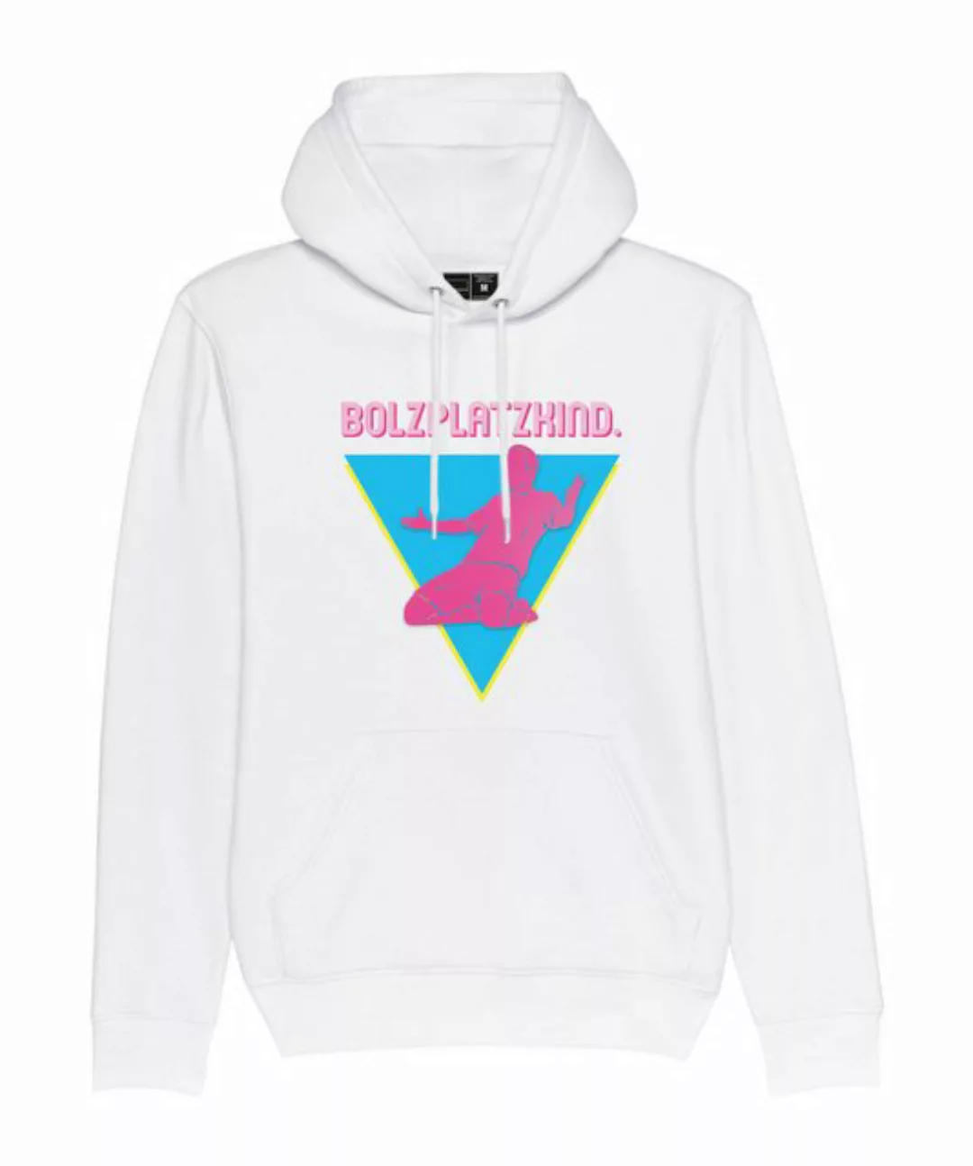 Bolzplatzkind Sweatshirt "80er Jahre" Disco Hoody Baumwolle günstig online kaufen