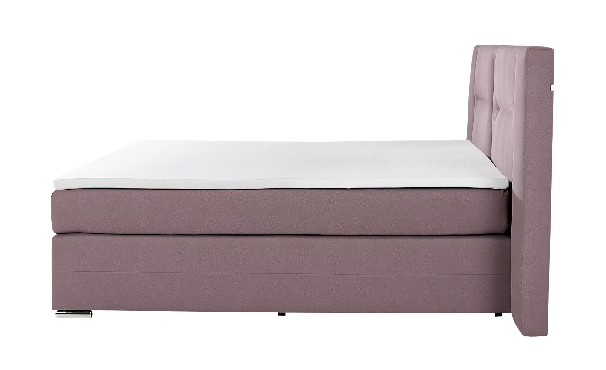 uno Boxspringbett  Aston ¦ rosa/pink ¦ Maße (cm): B: 213 H: 120 Betten > Bo günstig online kaufen