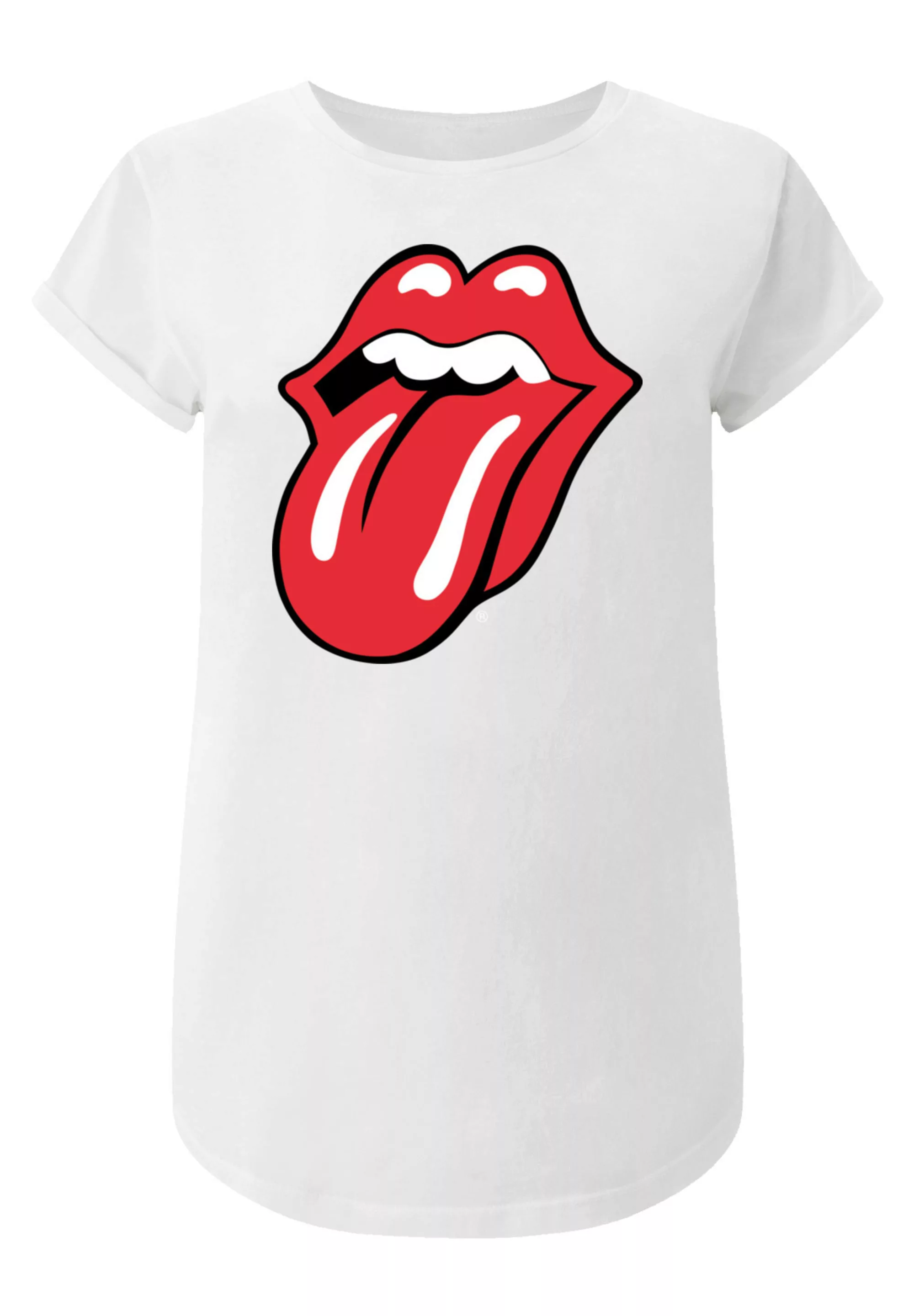 F4NT4STIC T-Shirt "The Rolling Stones Rote Zunge", Print günstig online kaufen