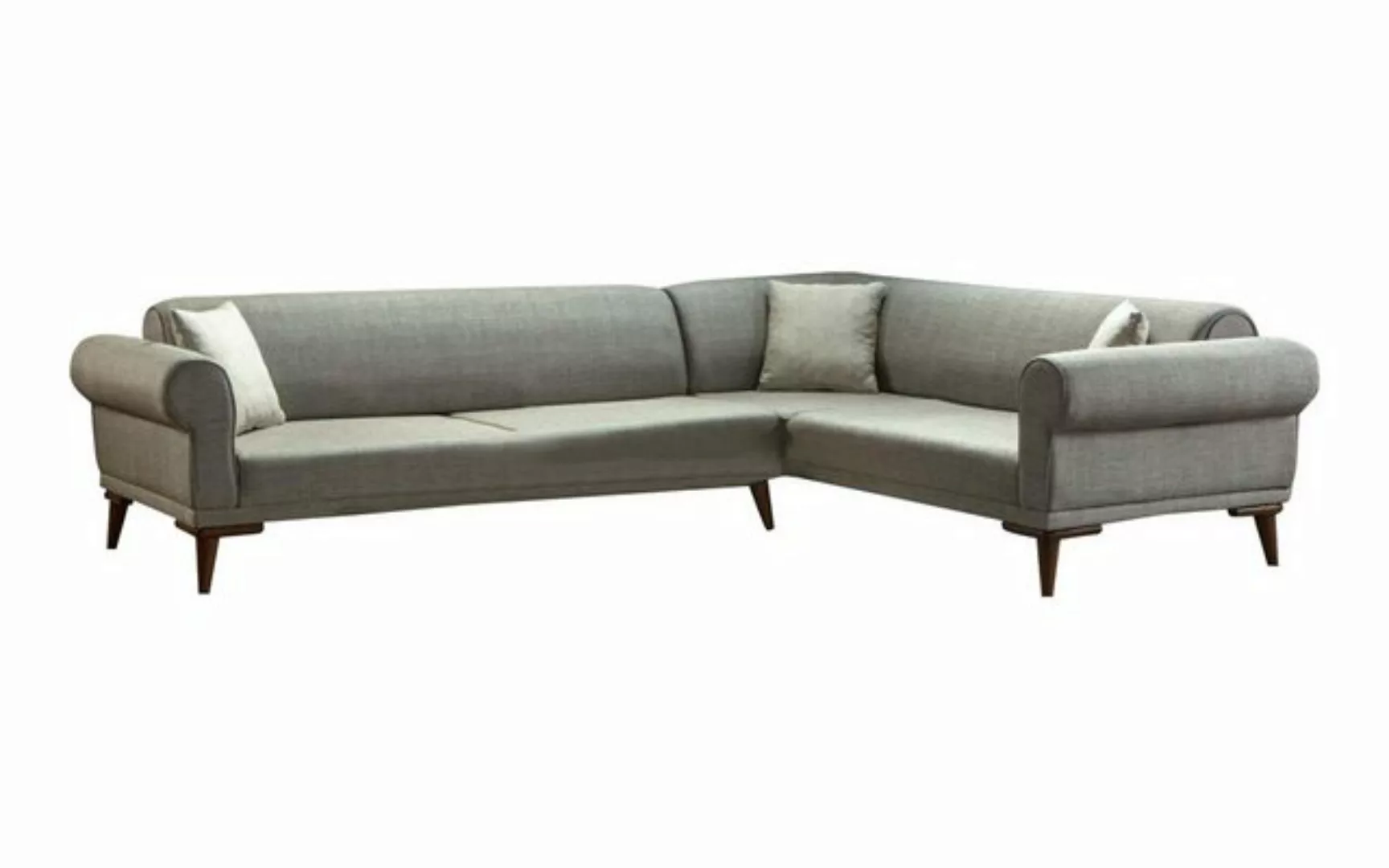 JVmoebel Ecksofa, Ecksofa L-Form Couch Polsterung Luxus Wohnzimmer Soft Sty günstig online kaufen