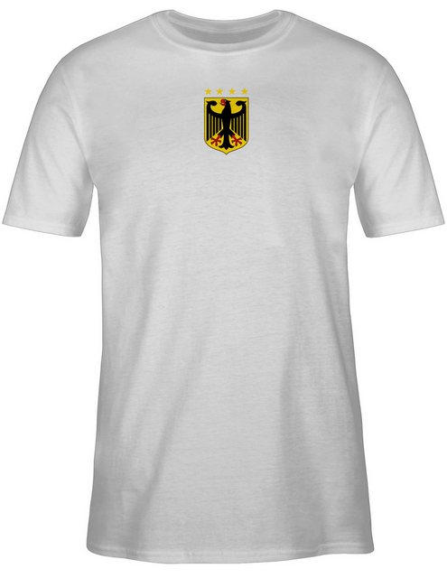 Shirtracer T-Shirt Deutschland Wappen, Germany, Bundesadler, Deutschland Ad günstig online kaufen