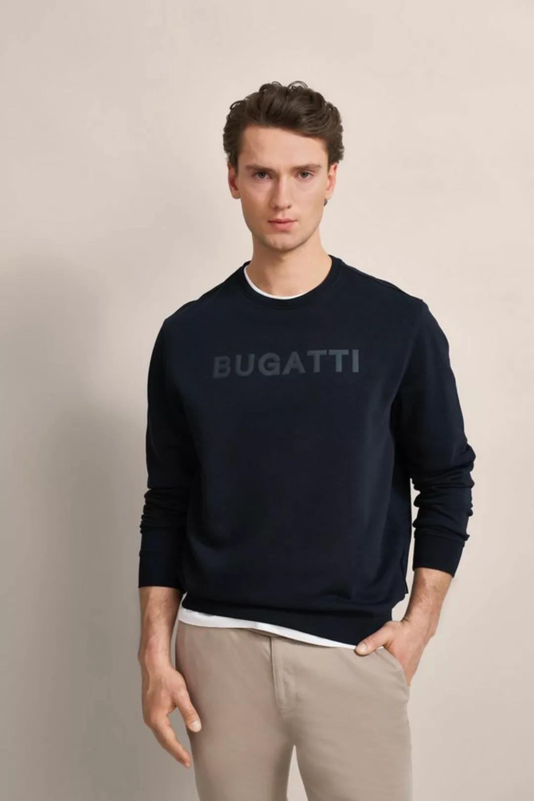 bugatti Sweatshirt, mit 3-D-Print günstig online kaufen