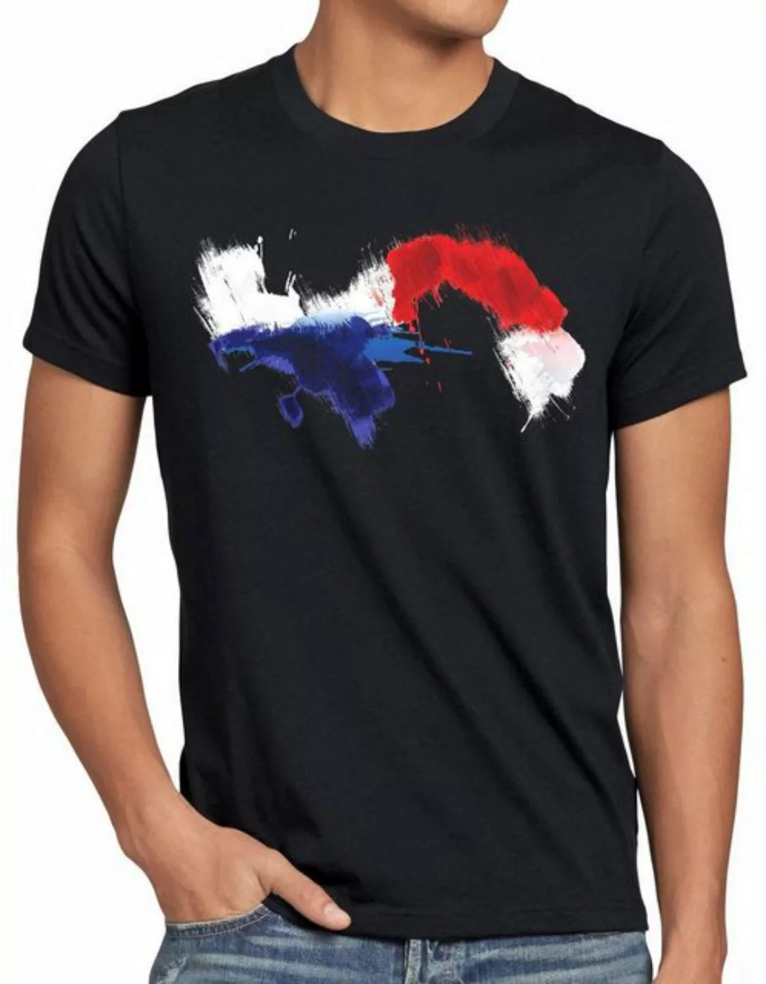 style3 Print-Shirt Herren T-Shirt Flagge Panama Fußball Sport Kanal WM EM F günstig online kaufen