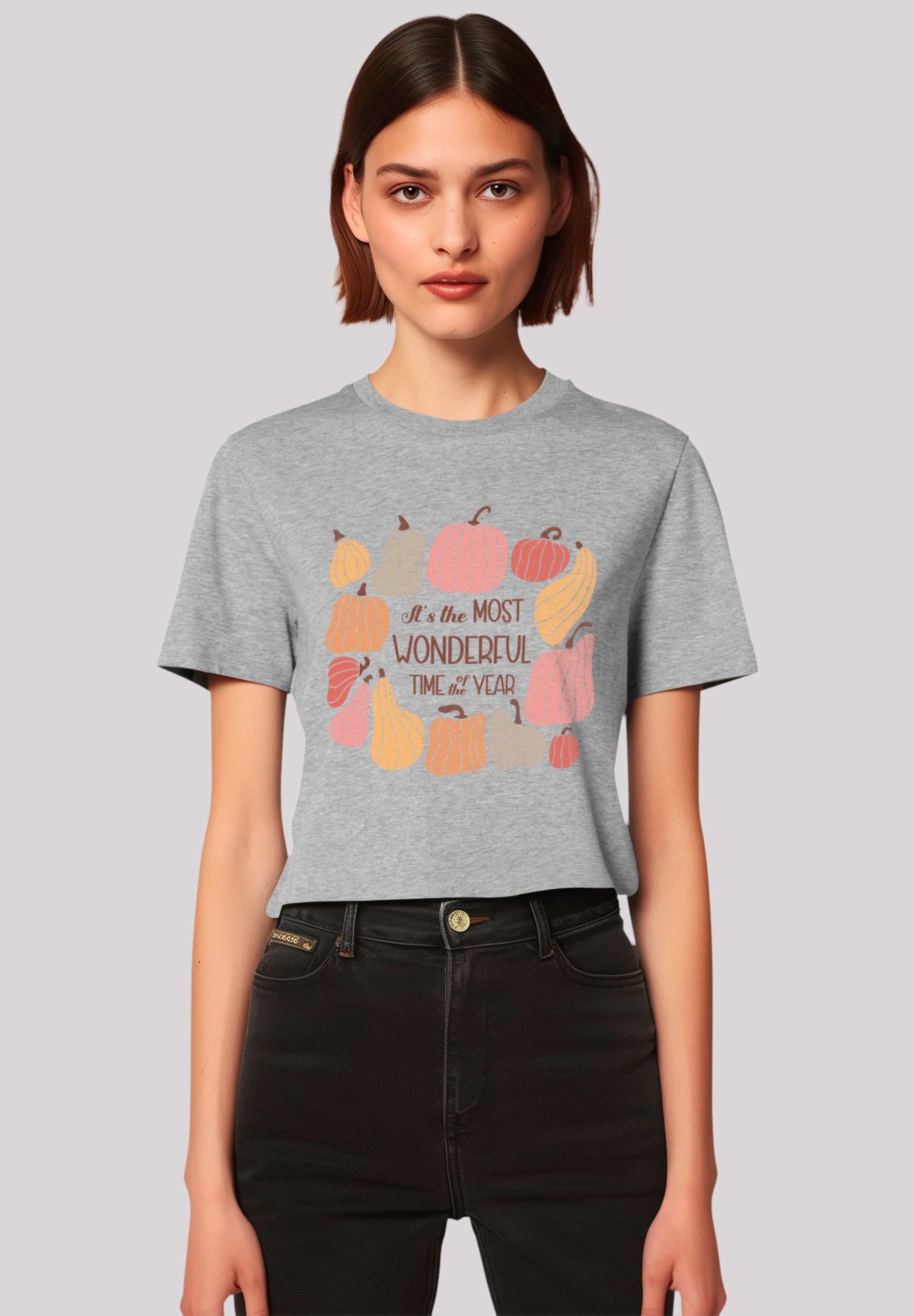 F4NT4STIC T-Shirt "Pumpkins most wonderful time of the year", Premium Quali günstig online kaufen