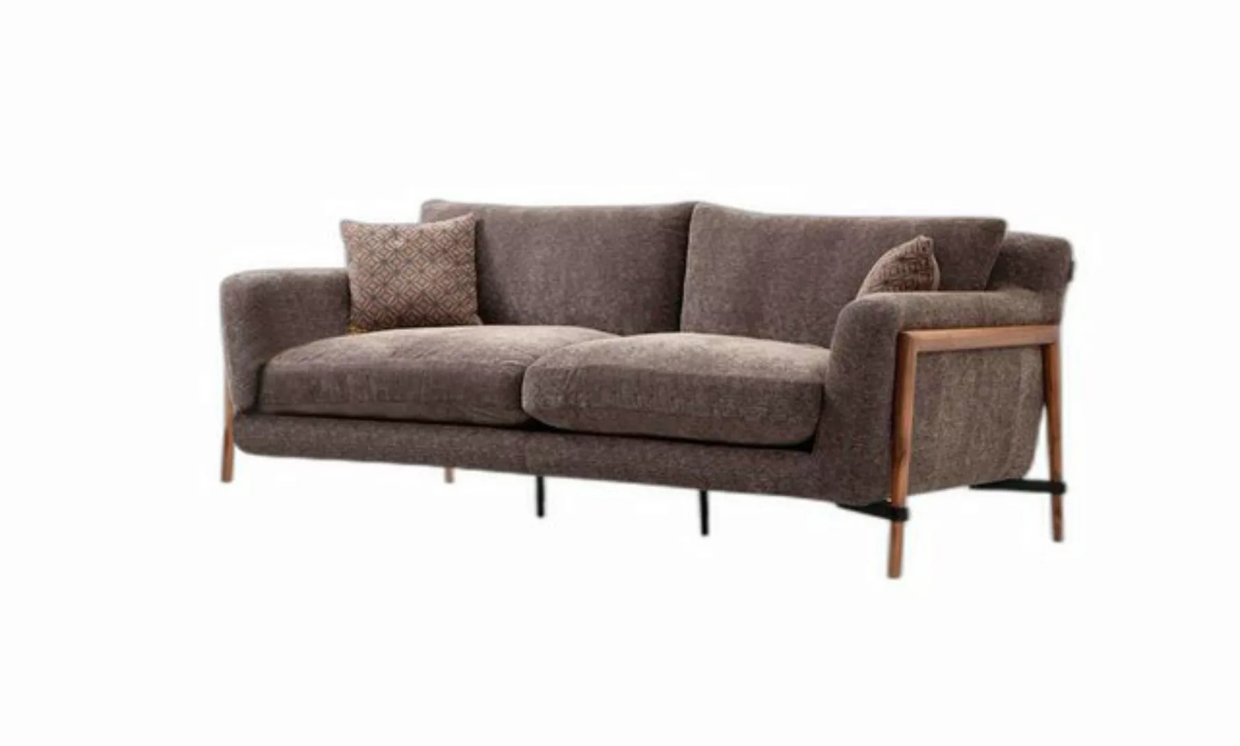 Xlmoebel 3-Sitzer Doppelsofa 2 Platz Stoffmöbel Zeitgenössisches Design Woh günstig online kaufen