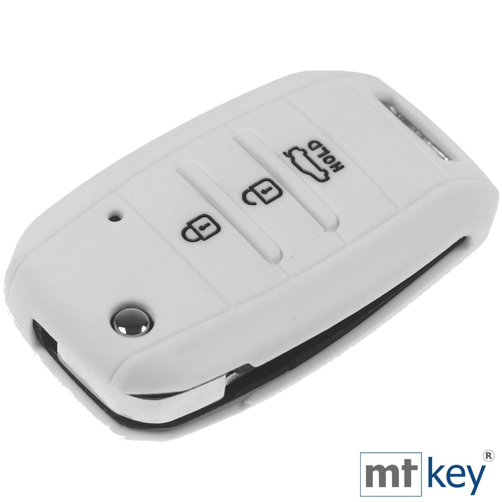 mt-key Schlüsseltasche Autoschlüssel Softcase Silikon Schutzhülle günstig online kaufen