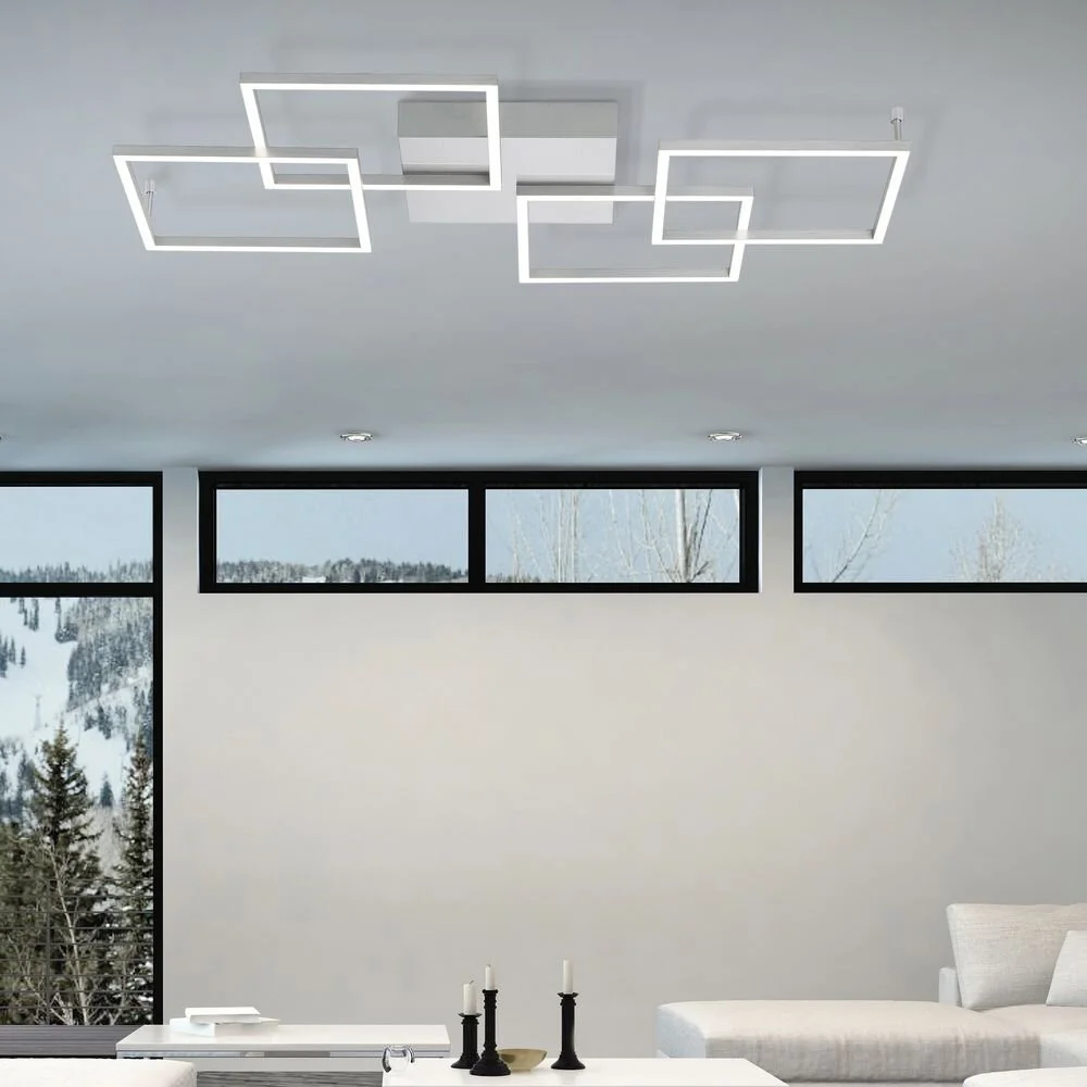 Paul Neuhaus LED Deckenleuchte »Inigo«, 4 flammig-flammig günstig online kaufen