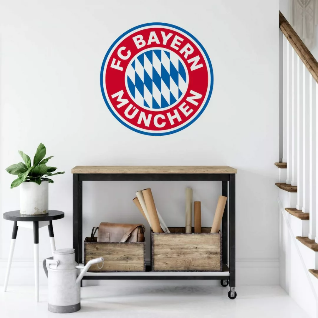 Wall-Art Wandtattoo "FC Bayern München Logo", (1 St.), selbstklebend, entfe günstig online kaufen