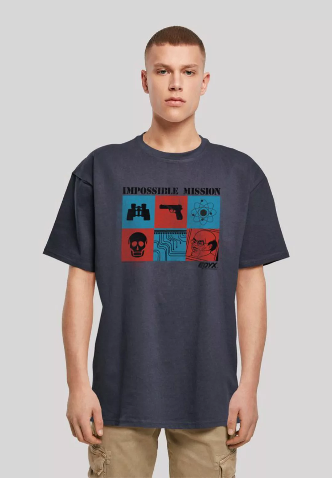 F4NT4STIC T-Shirt "Impossible Mission Retro Gaming SEVENSQUARED", Print günstig online kaufen