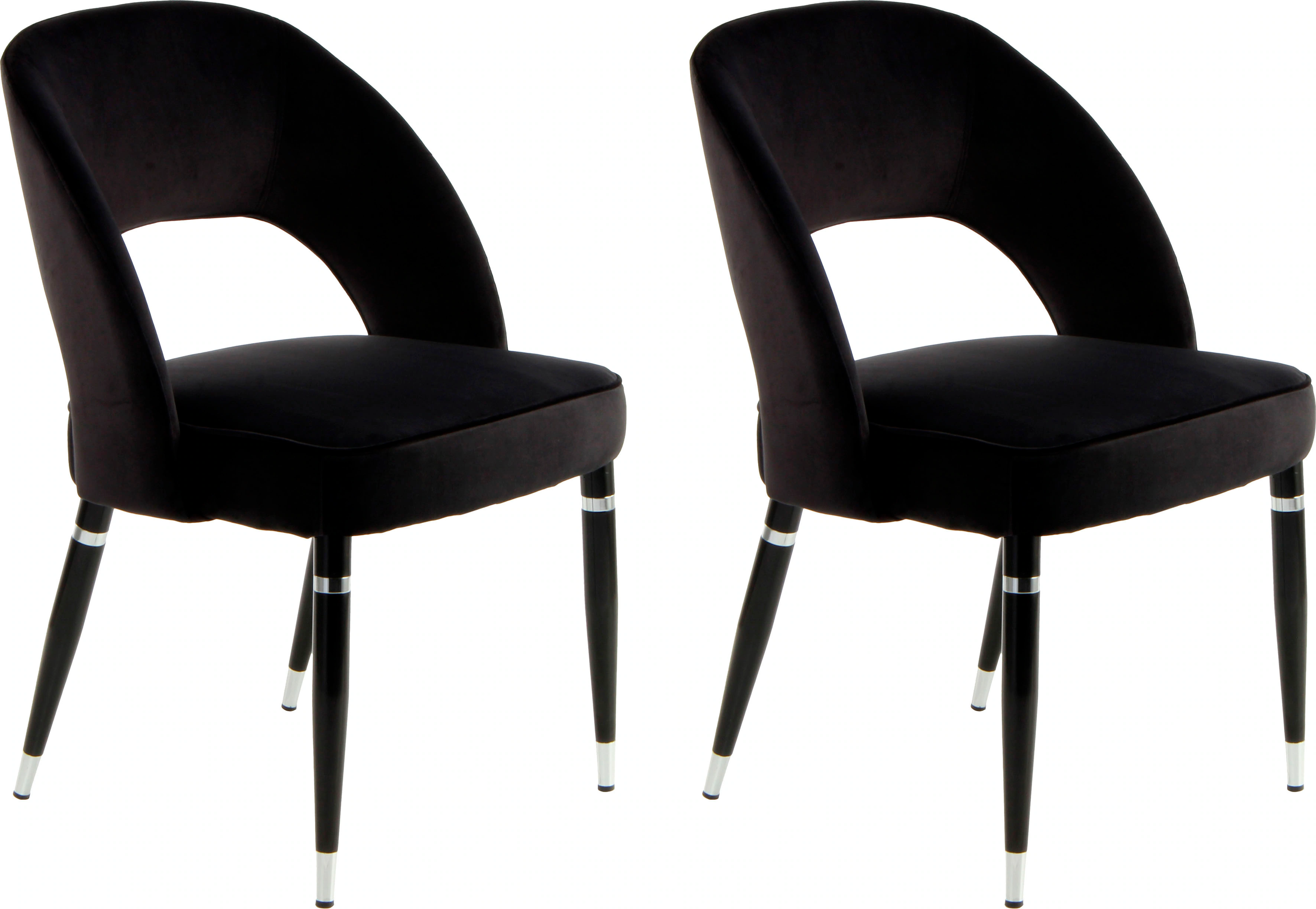 Kayoom Polsterstuhl "Stuhl Courtney 525 2er-Set, 2er-Set Stühle, komfortabl günstig online kaufen