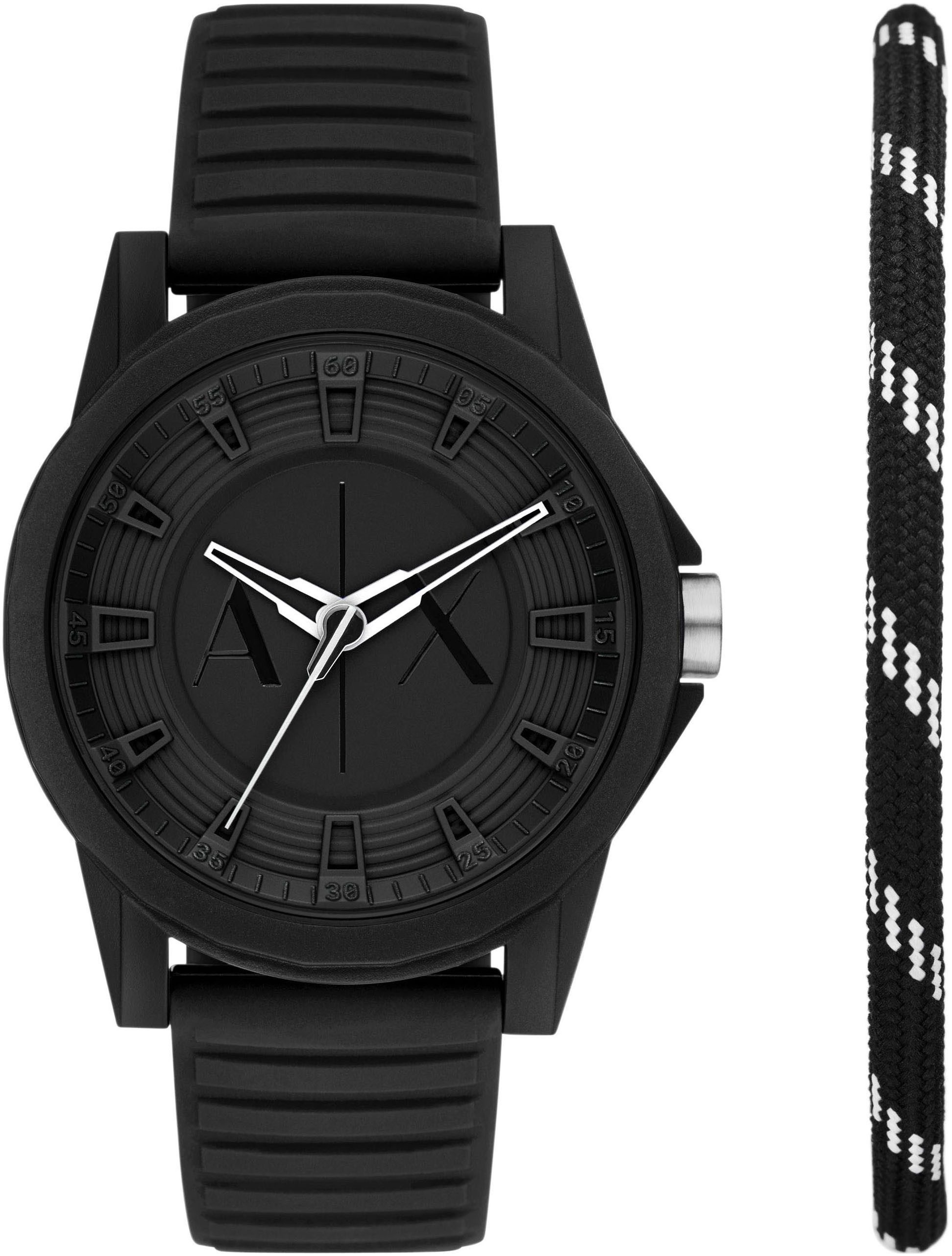 ARMANI EXCHANGE Quarzuhr AX7159SET, (Set, 2-tlg., günstig online kaufen