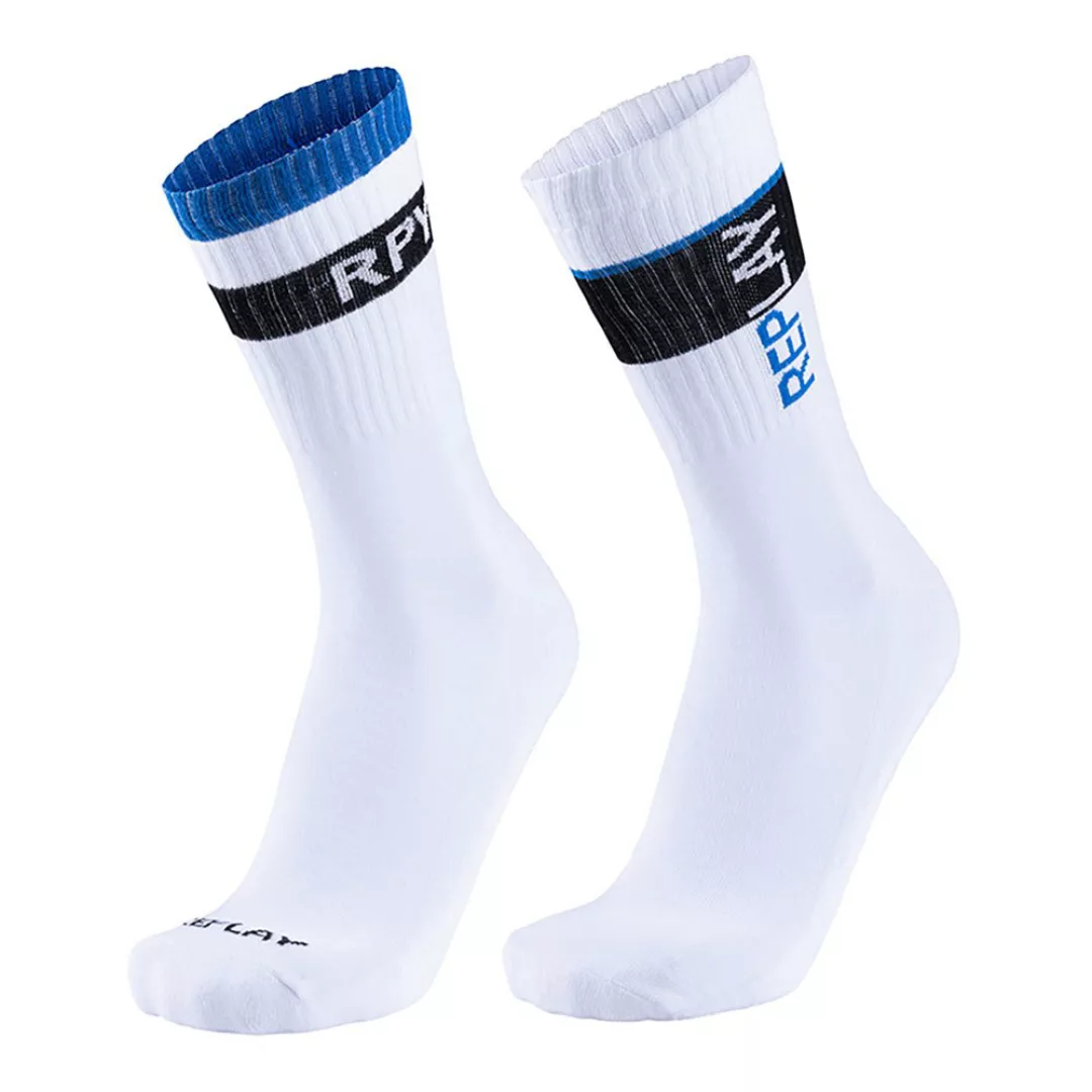 Replay Tennis3 Socken 2 Paare EU 43-46 White / Cobalt Blue günstig online kaufen
