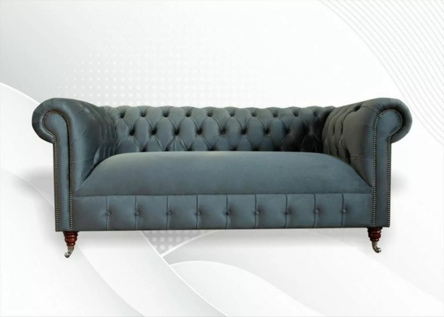 Xlmoebel Sofa Neues modernes Samtsofa mit 3 Sitzplätzen für das Wohnzimmer. günstig online kaufen