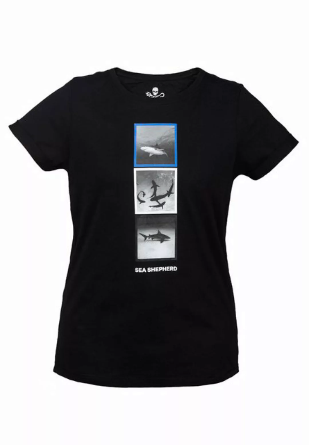 Sea Shepherd T-Shirt For the Ocean Hai Oversized Shirt günstig online kaufen