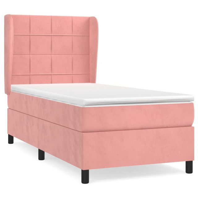 vidaXL Boxspringbett Bett Boxspringbett mit Matratze & Topper Samt versch. günstig online kaufen