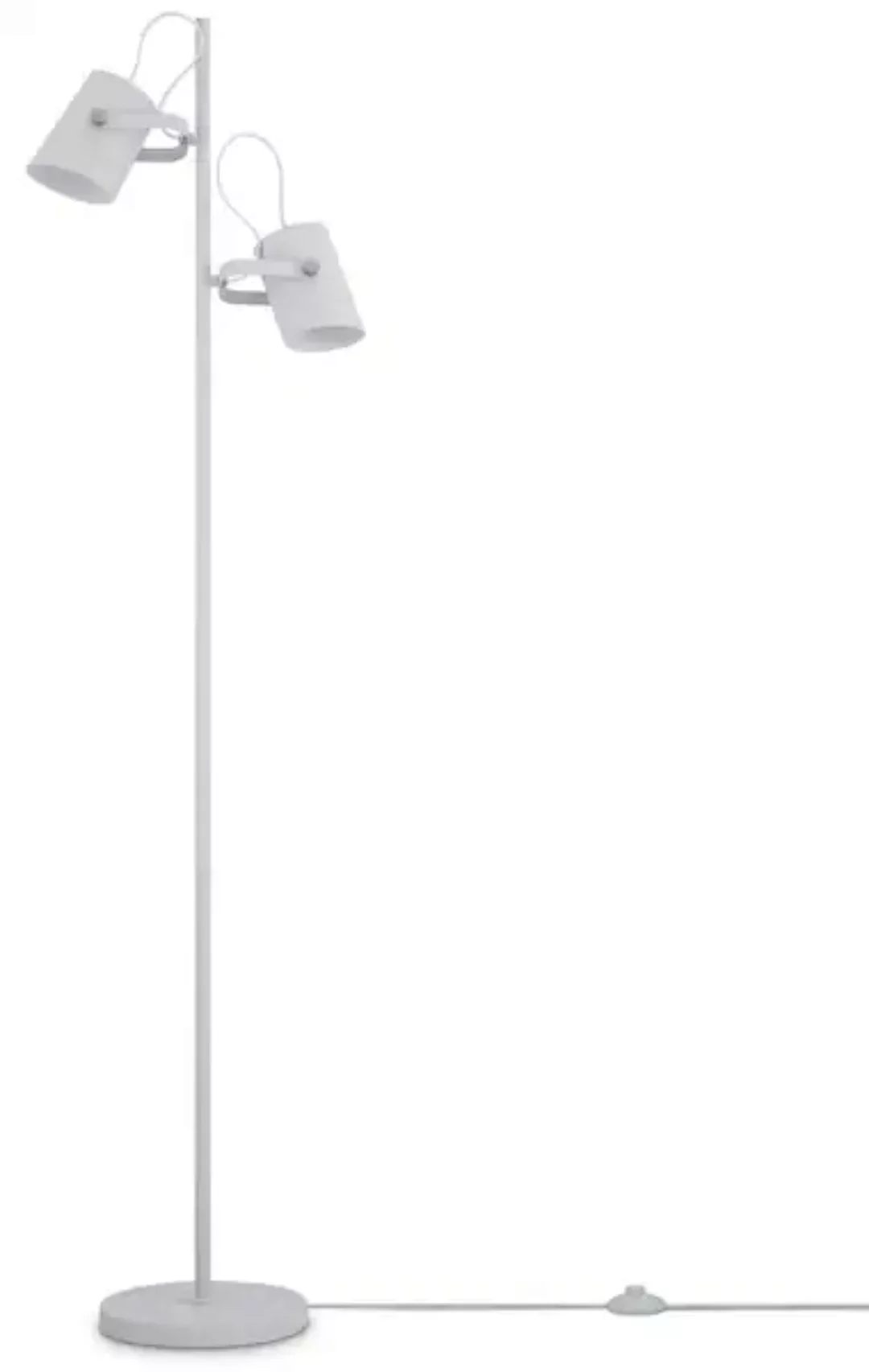 Paco Home Stehlampe »KARL«, 2 flammig-flammig, mit kompatiblen Dimmer und L günstig online kaufen