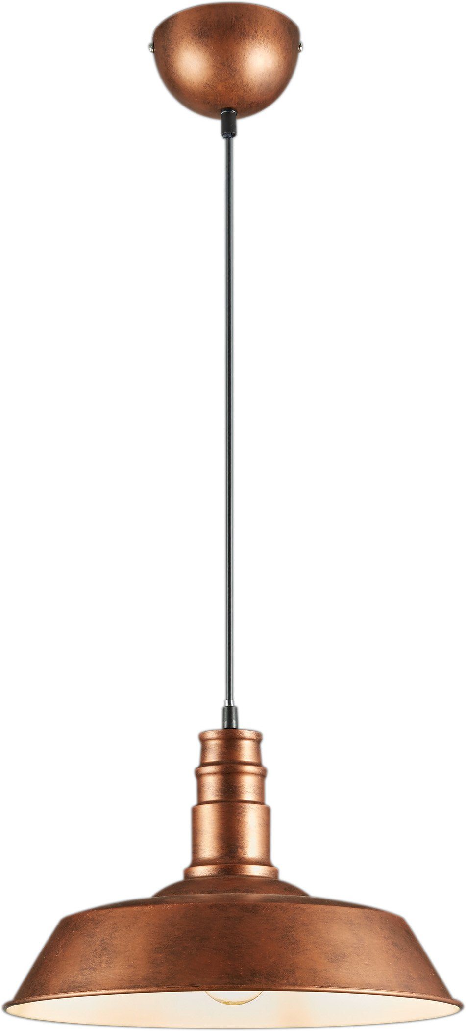 Reality Pendelleuchte Will Kupfer antik 1500 mm x 360 mm x 360 mm günstig online kaufen