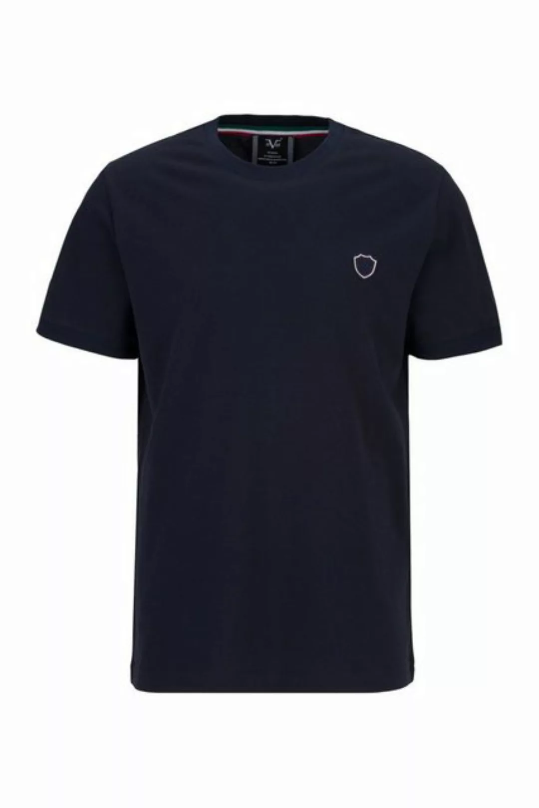 19V69 Italia by Versace T-Shirt TARIUS mit Kontraststreifen auf der Rücksei günstig online kaufen