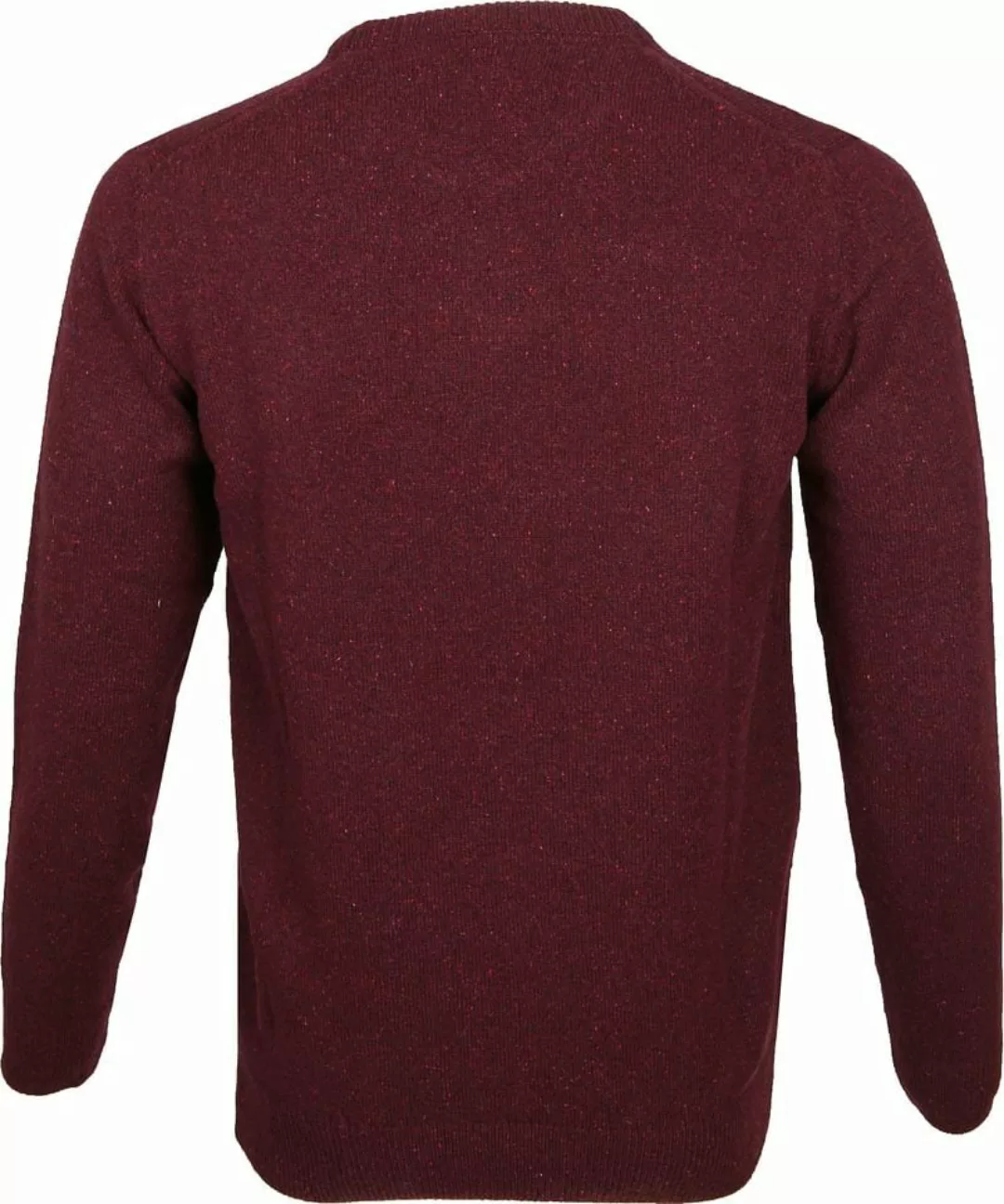 Barbour Tisbury Pullover Wolle Bordeaux - Größe L günstig online kaufen