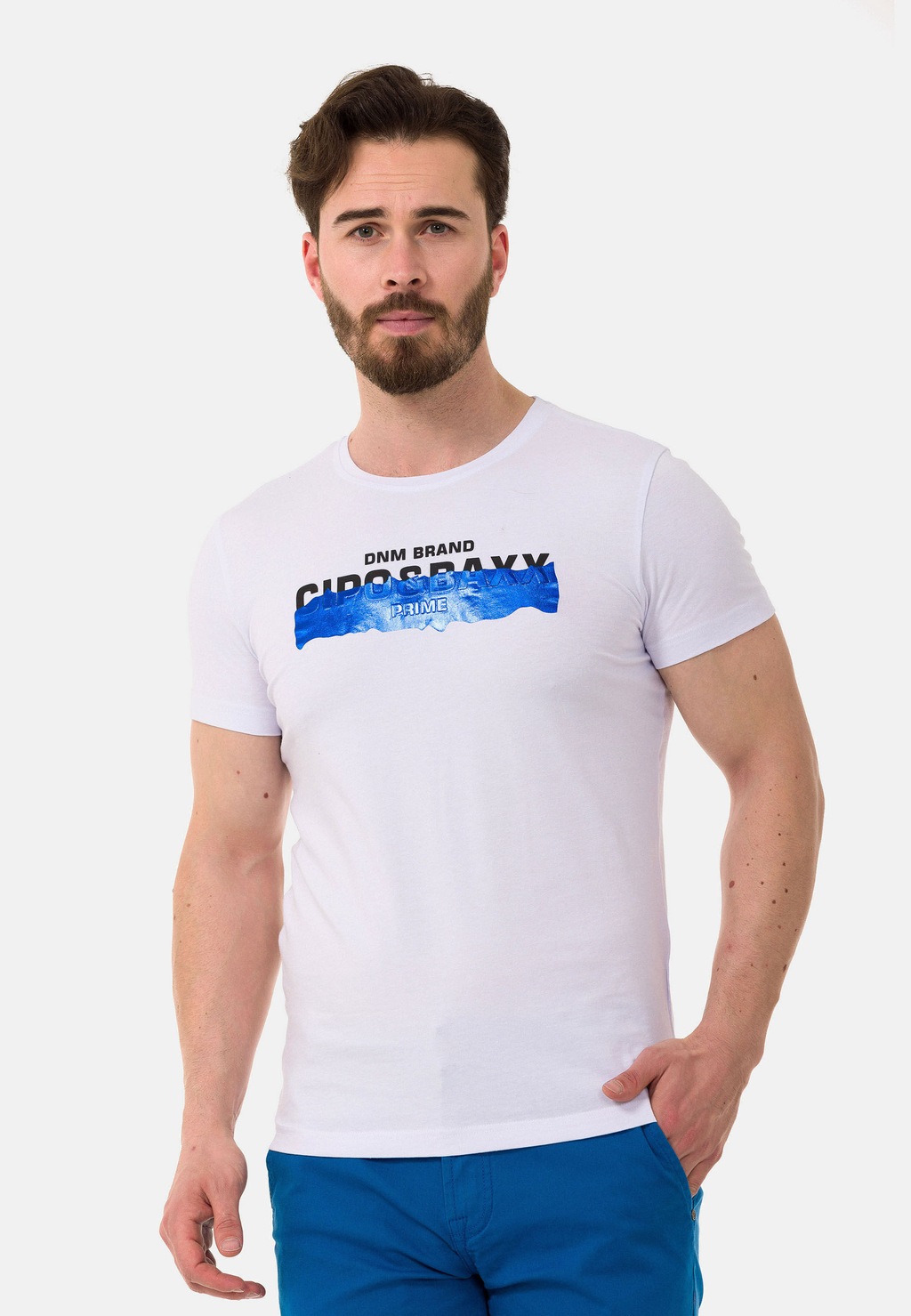Cipo & Baxx T-Shirt "T-Shirt", mit Rundhals-Ausschnitt günstig online kaufen