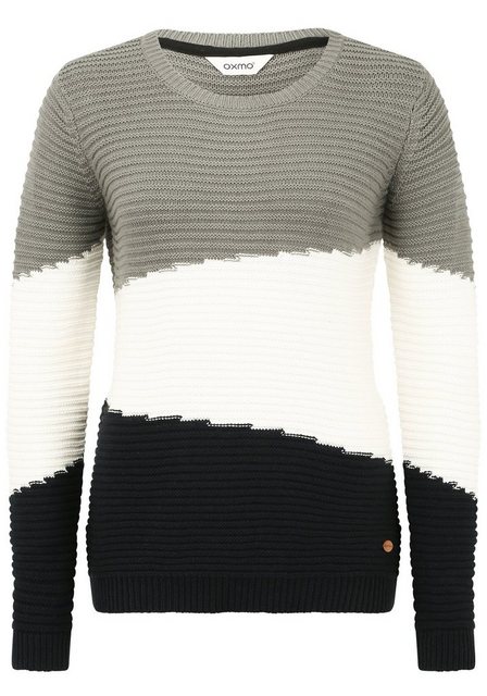 OXMO Strickpullover OXOlma Pullover in Fein-Strick Optik günstig online kaufen