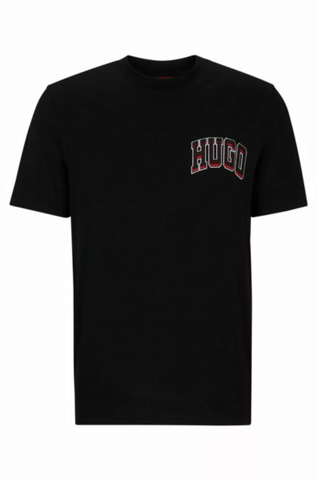 HUGO T-Shirt T-Shirt mit sportivem Logo günstig online kaufen