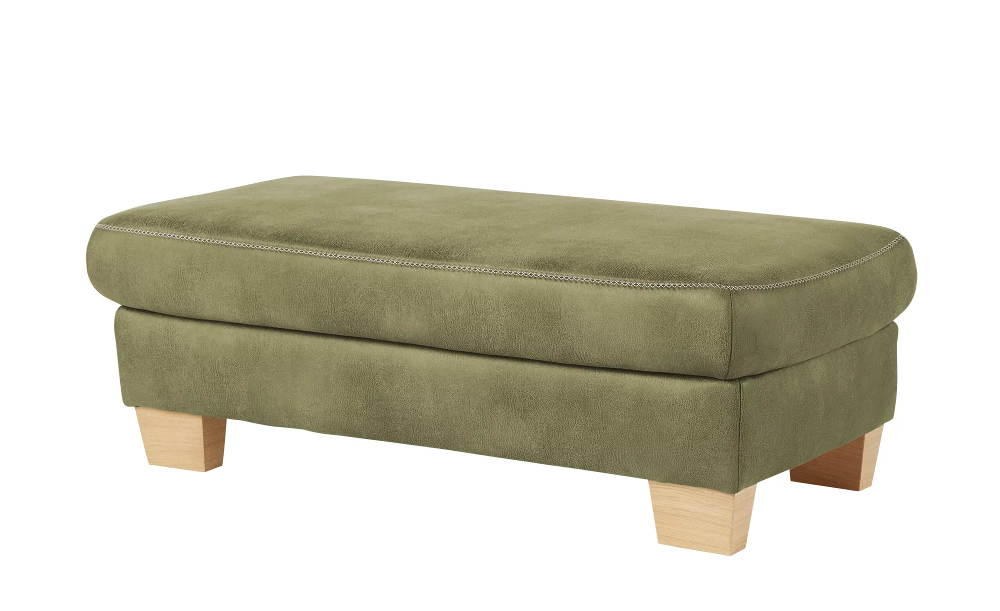 Mein Sofa bold XXL - Hocker  Beata ¦ grün ¦ Maße (cm): B: 130 H: 45 T: 65.0 günstig online kaufen