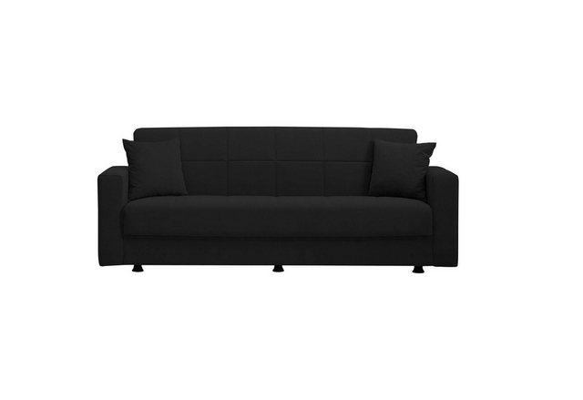 Sitwell Schlafsofa DAVE, mit Bettfunktion und Bettkasten inkl. Kissen Samt, günstig online kaufen