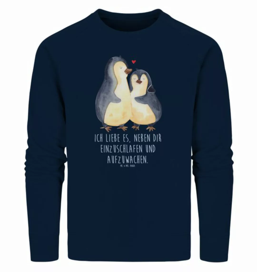 Mr. & Mrs. Panda Longpullover Größe XS Pinguine Einschlafen - French Navy - günstig online kaufen